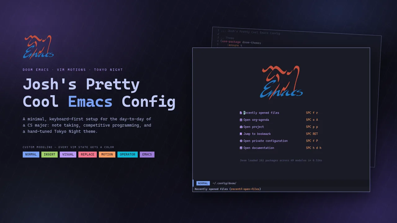 Emacs config