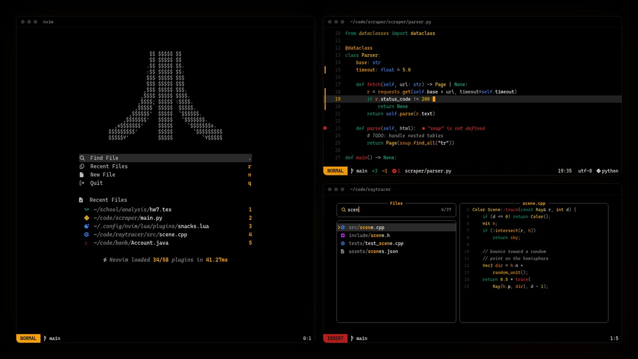 Neovim config